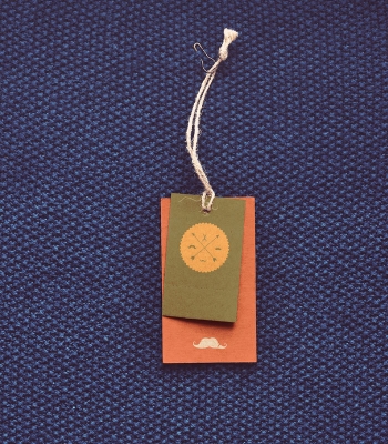 MUSTACHIO CLOTHING TAG